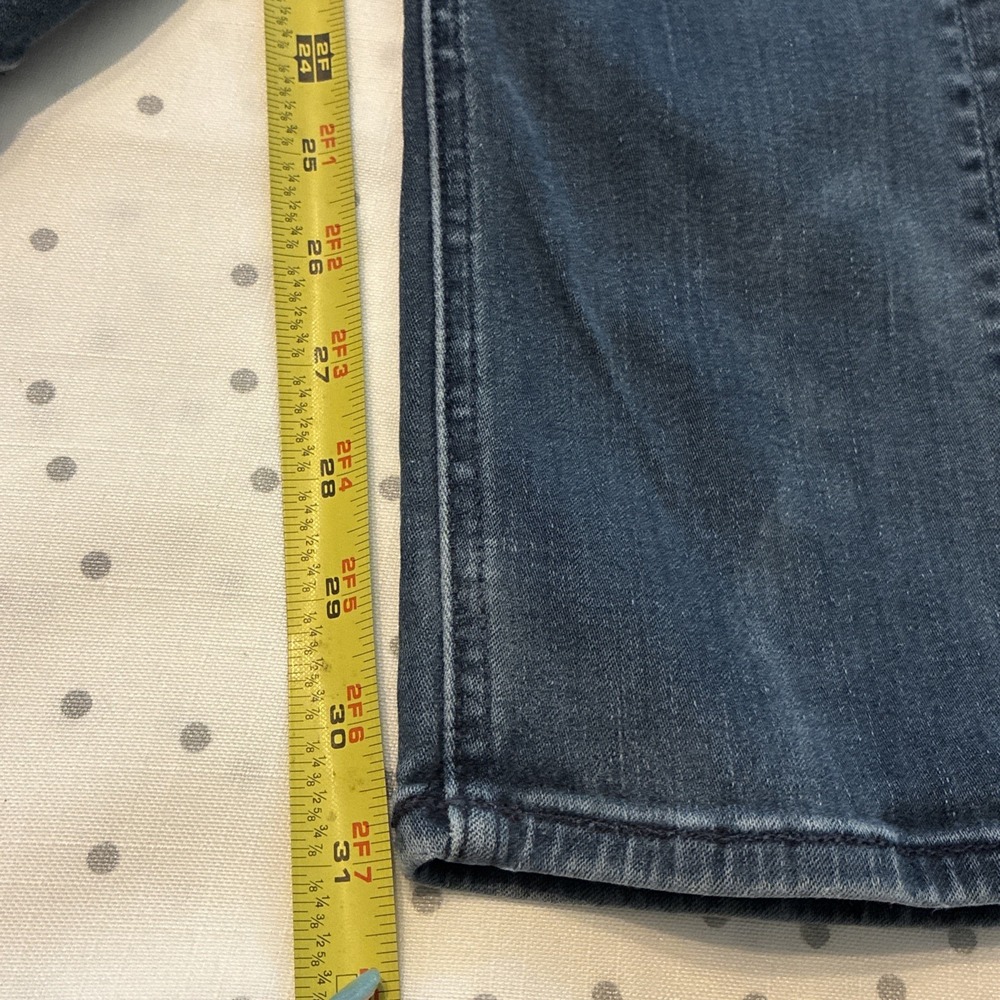 Mother Mid Rise Dazzler Skimp Jeans 26 Night Tripper Slim Strait USA - Picture 10 of 10